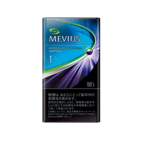 MEVIUS PREMIUM MENTHOL OPTION 100s BOX 1mg: TOBACCOJAL