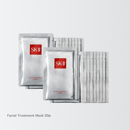 Facial Treatment Crystal Clear Mask Deluxe Set 10pcs×2