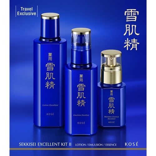 薬用 雪肌精 エクセレント キット Ⅱ: 化粧品JAL DUTYFREE - 免税品 ...