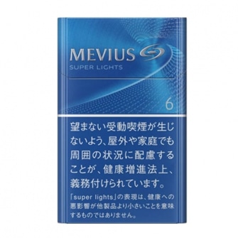 MEVIUS SUPER LIGHTS KS BOX 6mg