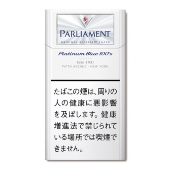 パーラメント プラチナムブルー 100s BOX 1mg
