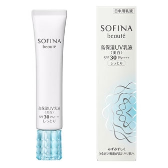 SOFINA beaute Highly Moisturizing UV Emulsion <Whitening> SPF30 Moist 30g
