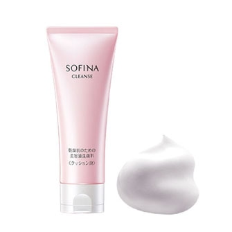 SOFINA CLEANSE rich facial foam 120g