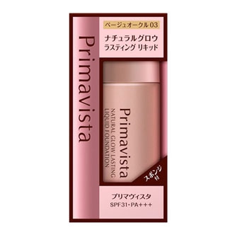 Primavista Natural Glow Lasting Liquid Foundation ＃BO-03