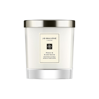 Peony & Blush Suede Home Candle 200g