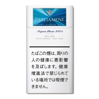 パーラメント アクアブルー 100s BOX 6mg