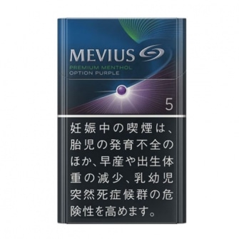 MEVIUS PREMIUM MENTHOL OPTION PURPLE KS BOX 5mg