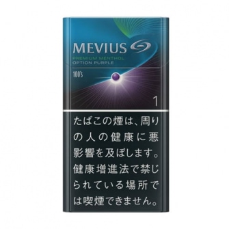 MEVIUS PREMIUM MENTHOL OPTION PURPLE ONE 100's BOX 1mg