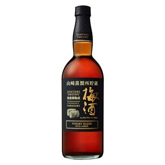 山崎蒸溜所貯蔵 焙煎樽熟成梅酒 WHISKY BLEND リッチアンバー 750ml