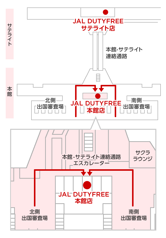 本館店　マップ